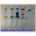 factory whole-sale clear plastic bikini Yard Glass with straw